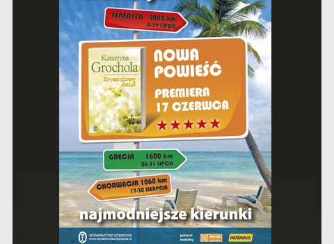 Reklama książki Katrzyny Grocholi