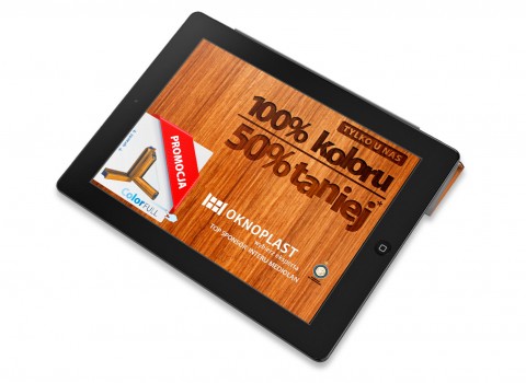 Reklama interaktywna Oknoplast. Newsweek 10/2013